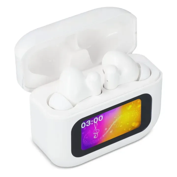 Wireless ANC Earbuds with LCD Touchscreen Control - LT95603 (N0001)